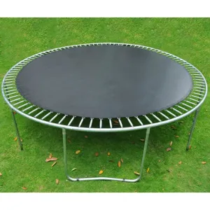 12.4' Weatherproof Jumping Mat for 14' Trampoline w/ 72 Rings 7" Springs