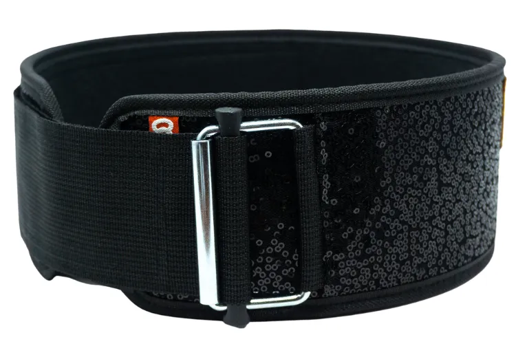 2POOD Black Magic (sparkle) 4" Weightlifting Belt