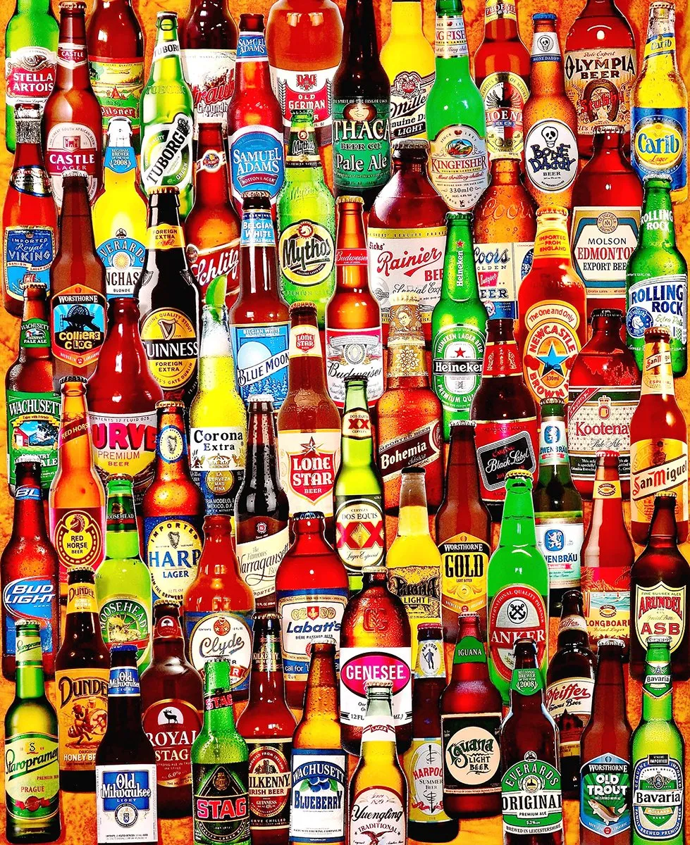 99 Bottles of Beer on the Wall (1047pz) - 1000 Piece Jigsaw Puzzle