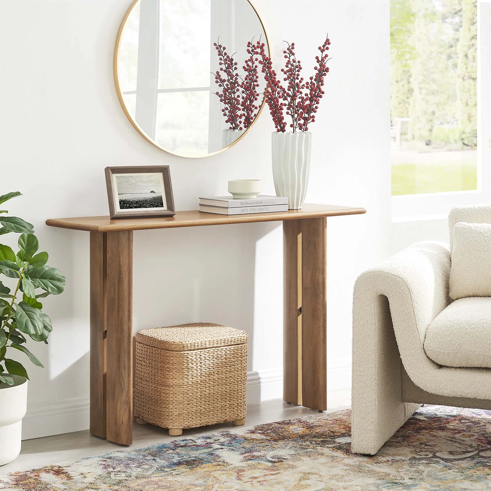 Amistad Wood Console Table by Modway