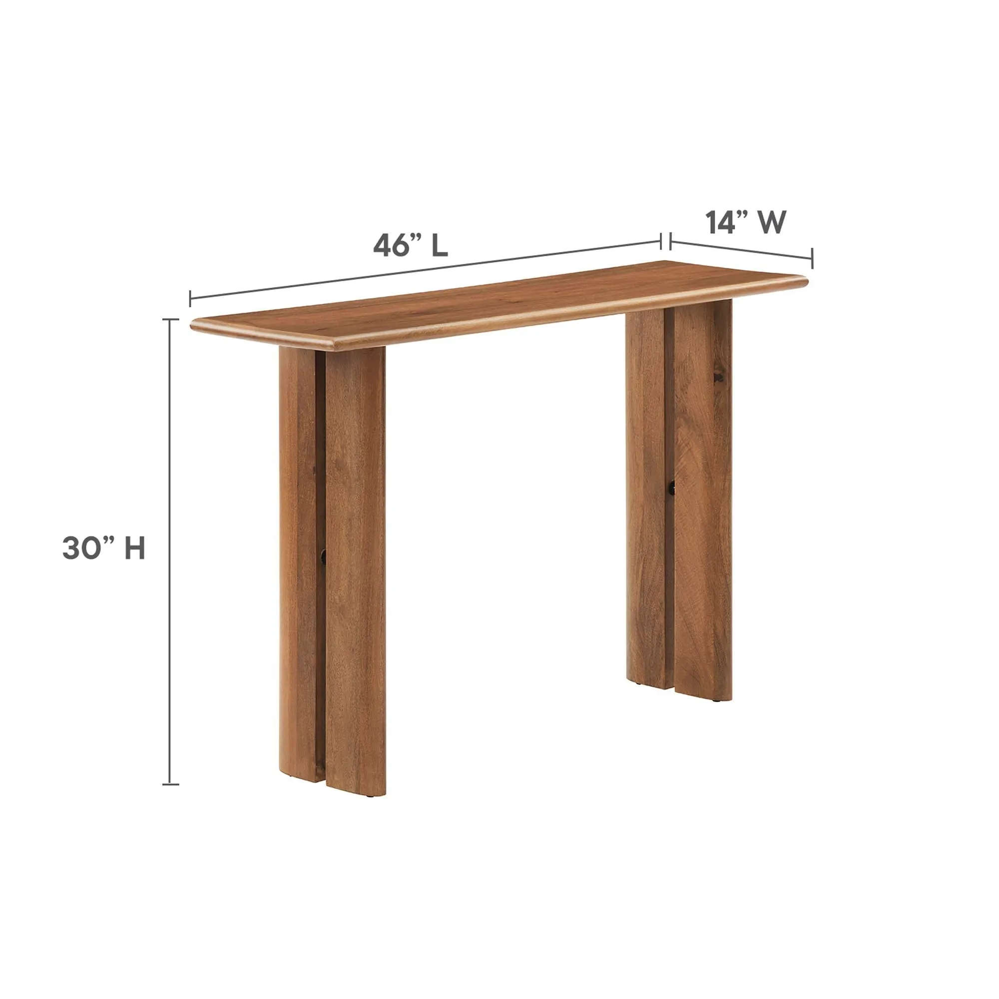 Amistad Wood Console Table by Modway