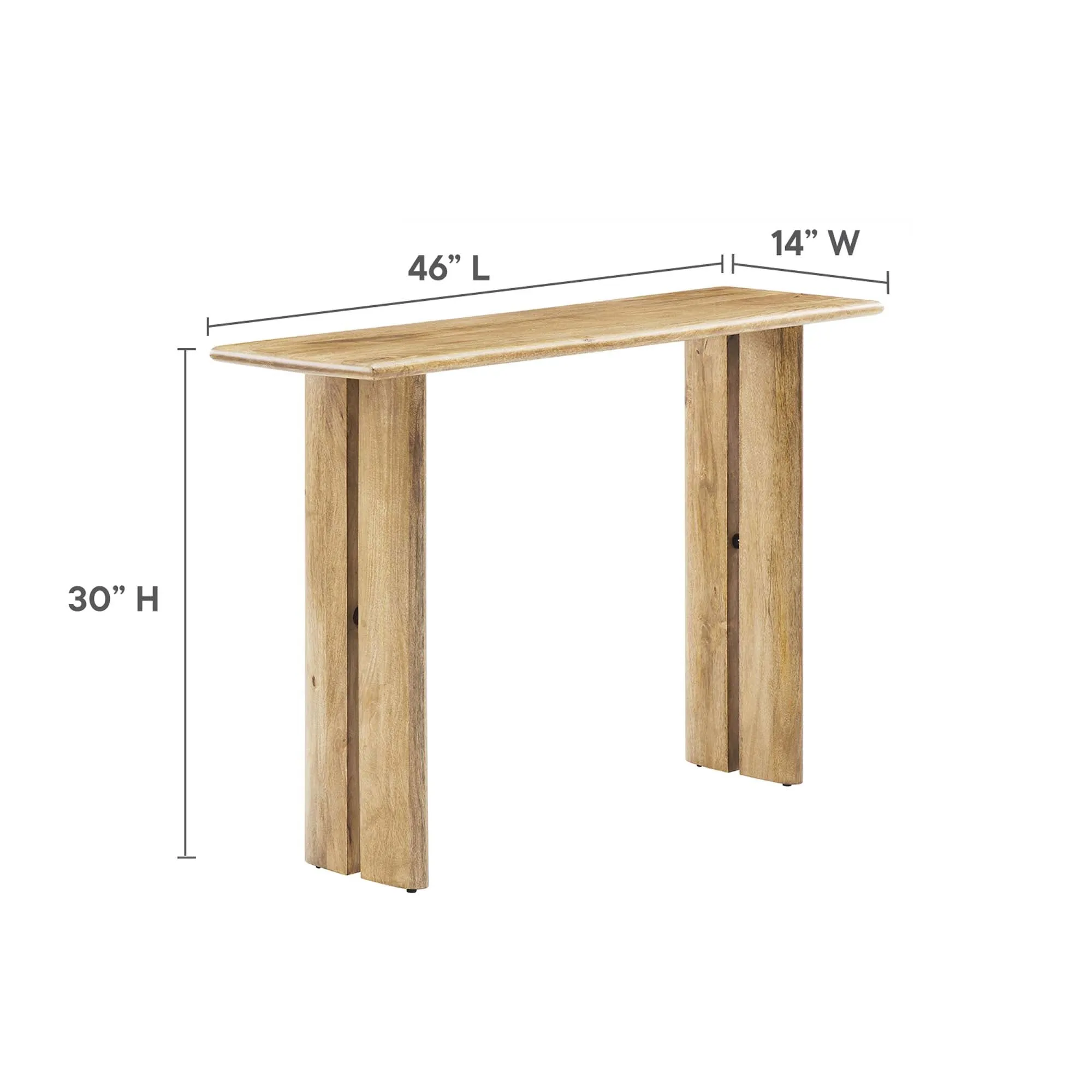 Amistad Wood Console Table by Modway