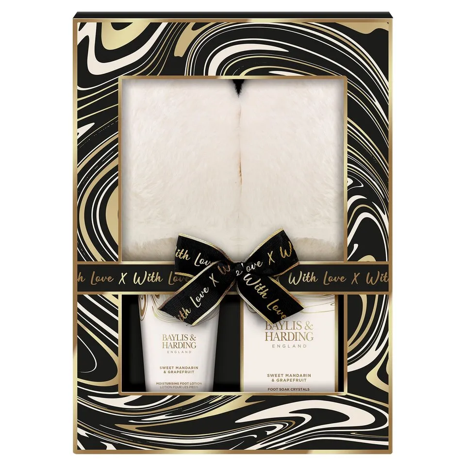 Baylis & Harding Sweet Mandarin & Grapefruit Luxury Slipper Gift Set