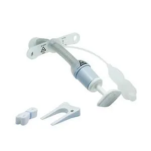 Bivona FlexTend TTS Pediatric Straight Neck Flange Tracheostomy Tubes, Size 5.0