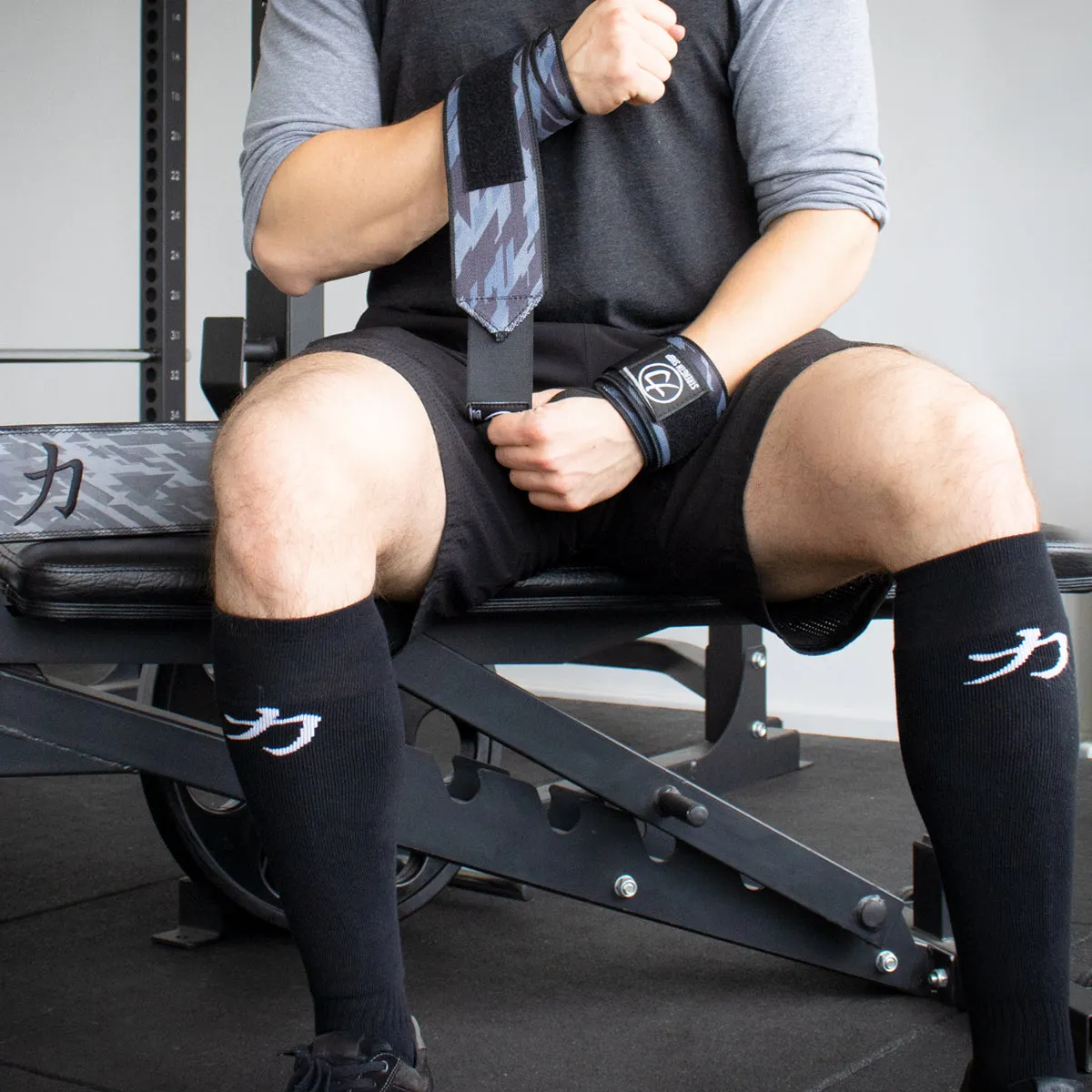 Black Deadlift / Weightlifting Socks