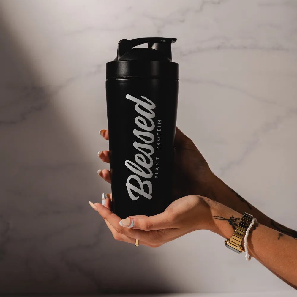 Blessed Stainless Steel Protein Shaker