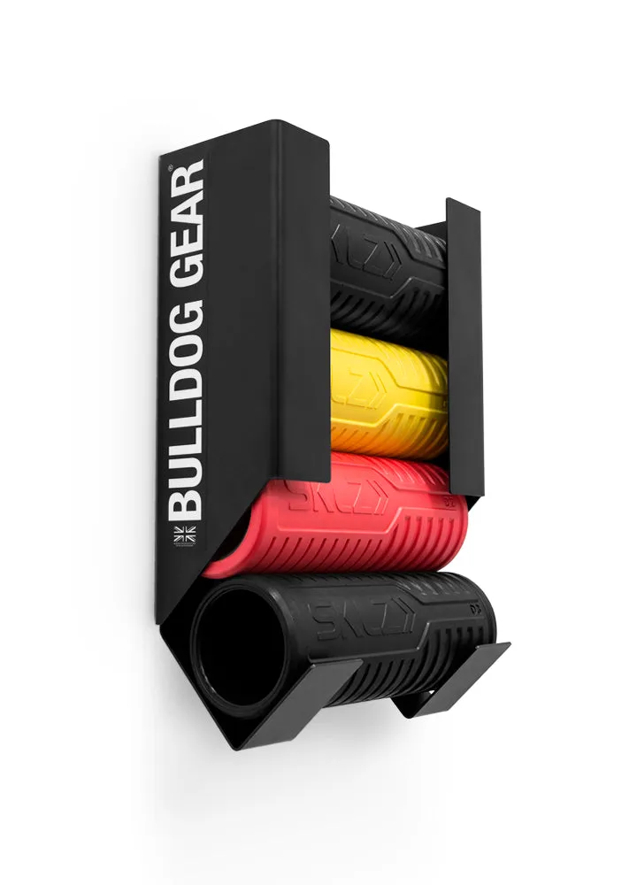 Bulldog Gear - Foam Roller Storage - Wall Mounted Gym Storage