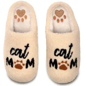 Cat Mom Slide In Slippers