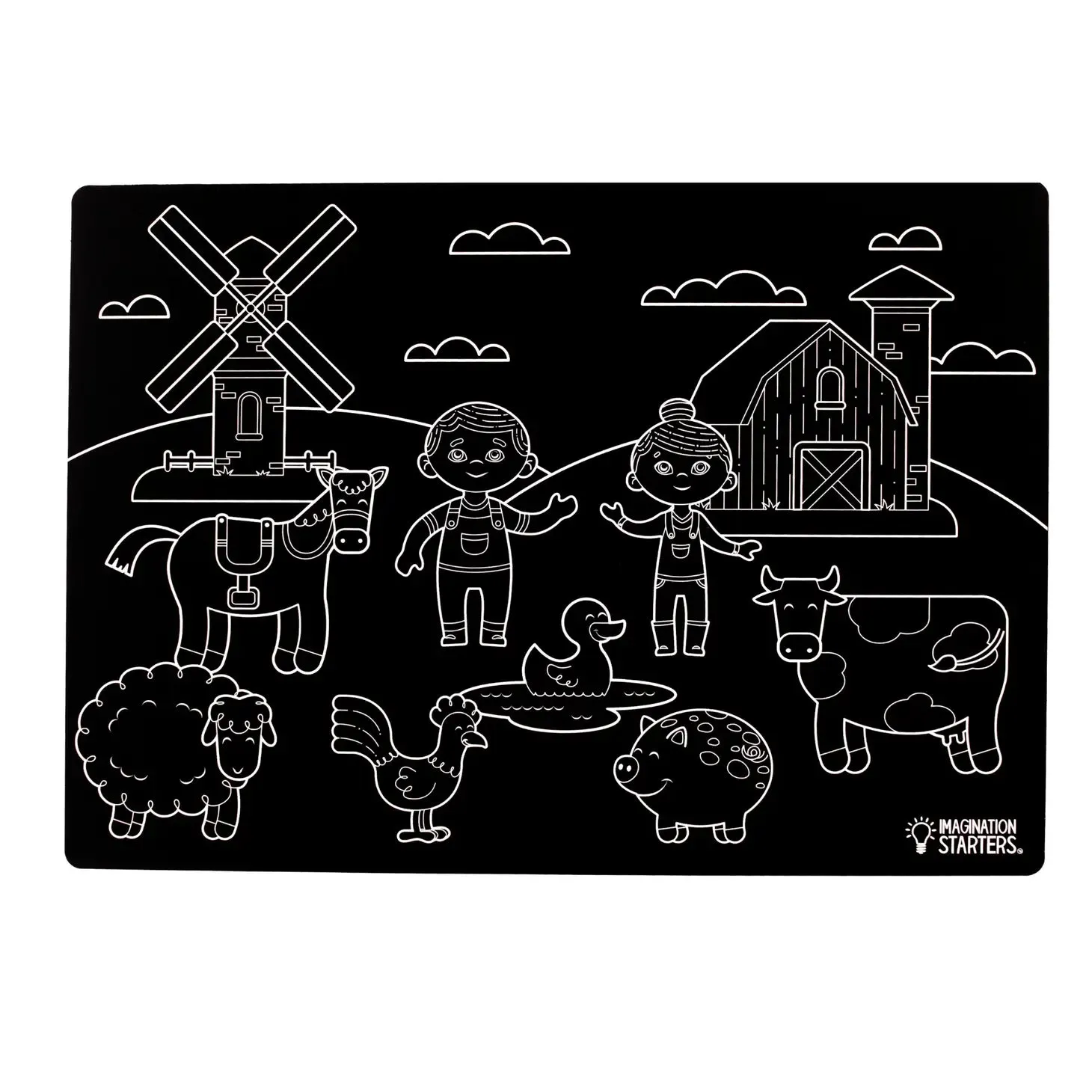 Chalkboard Placemats