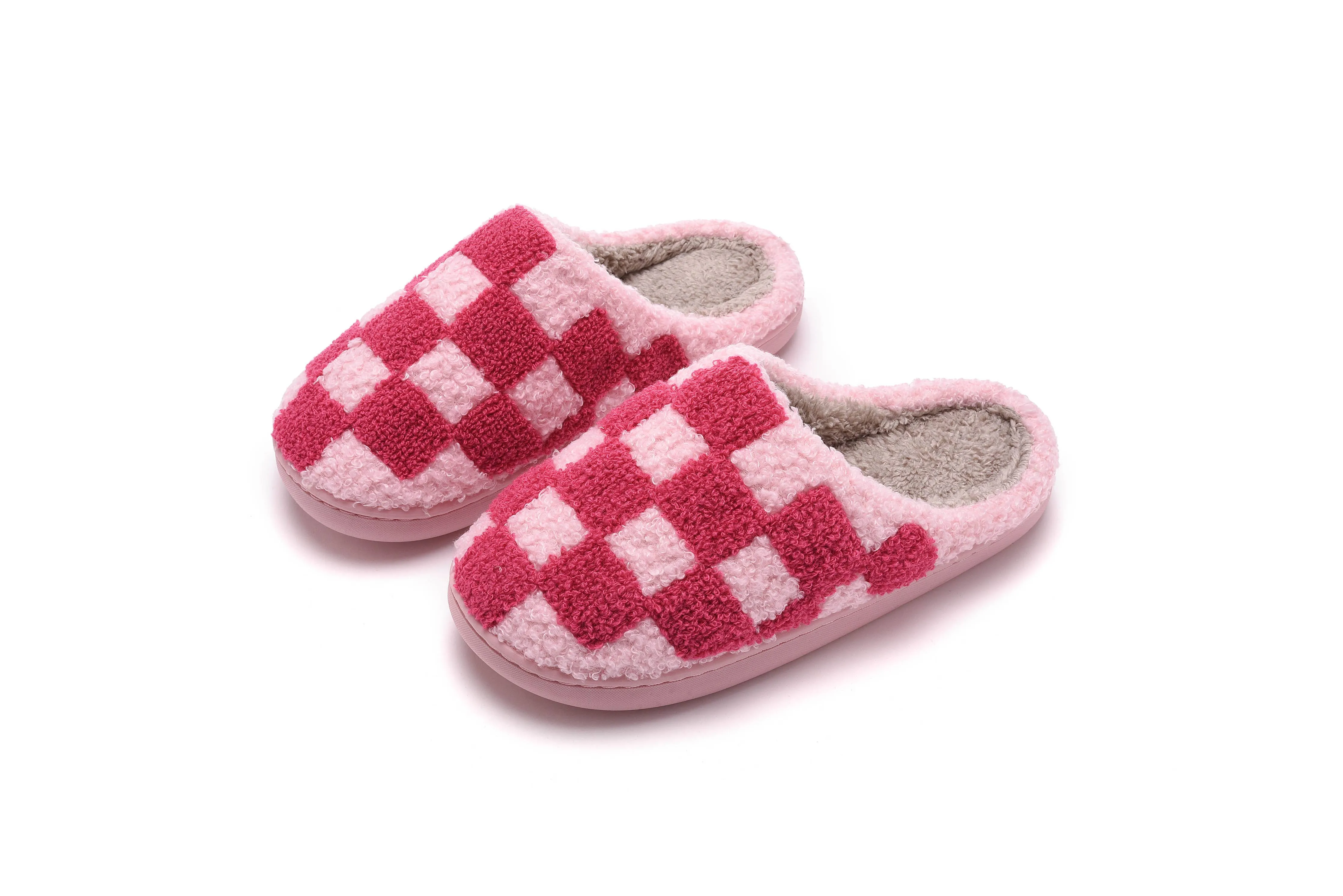 Checker House Slippers