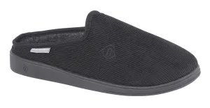 DUNLOP Ted Black Mule Slipper