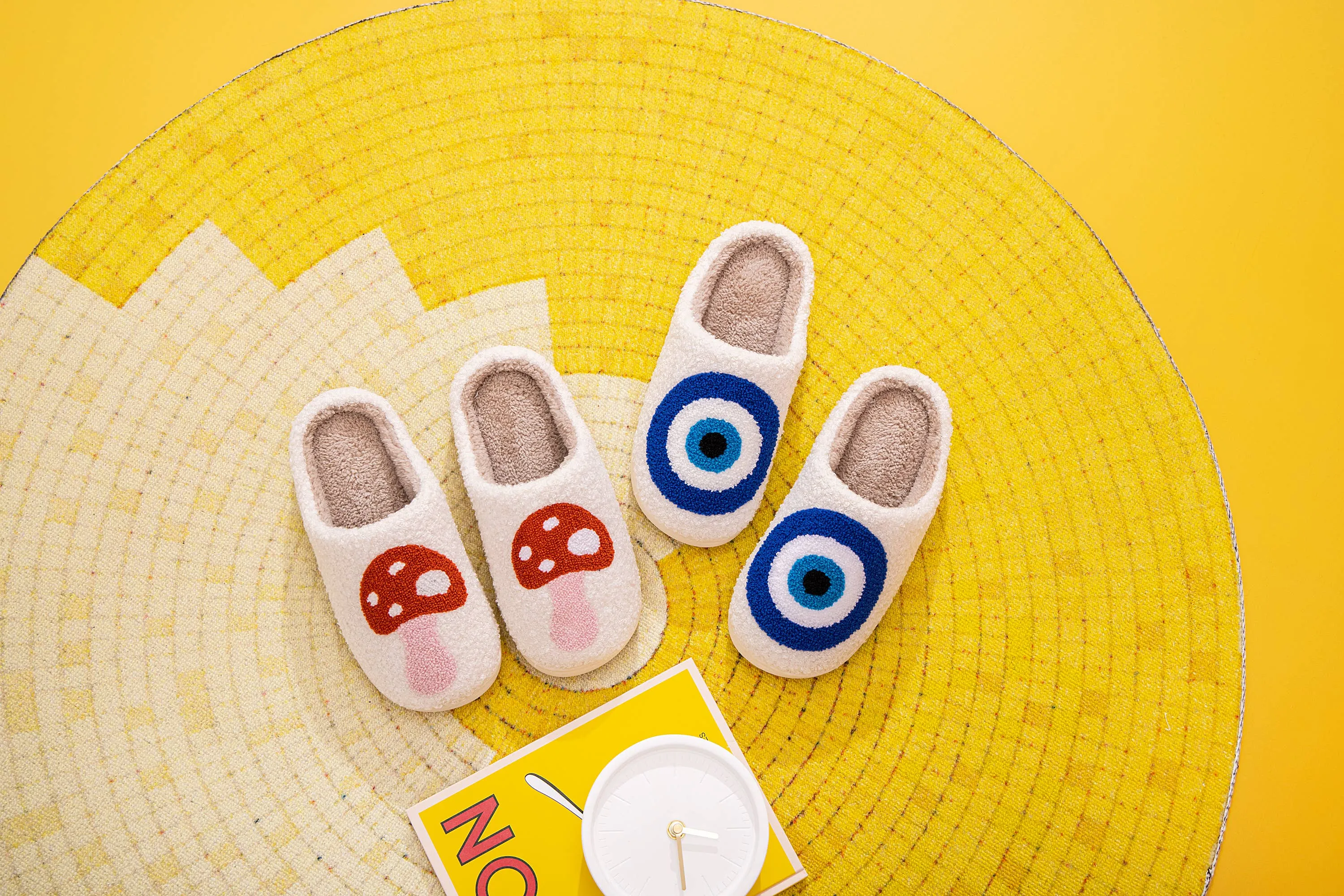 Evil Eye House Slippers