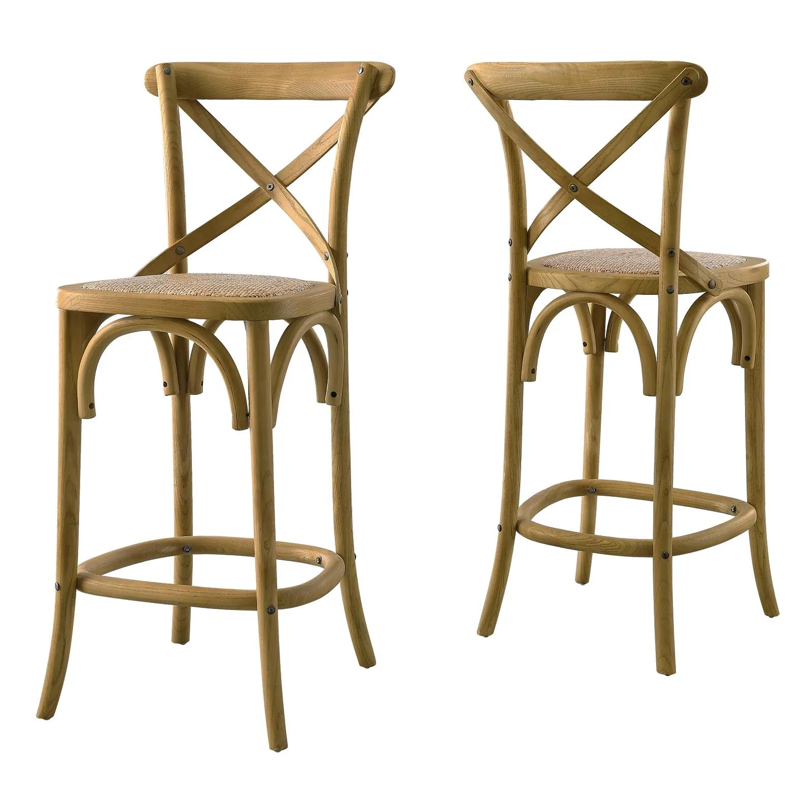 Gear Counter Stool Natural EEI-5667-NAT