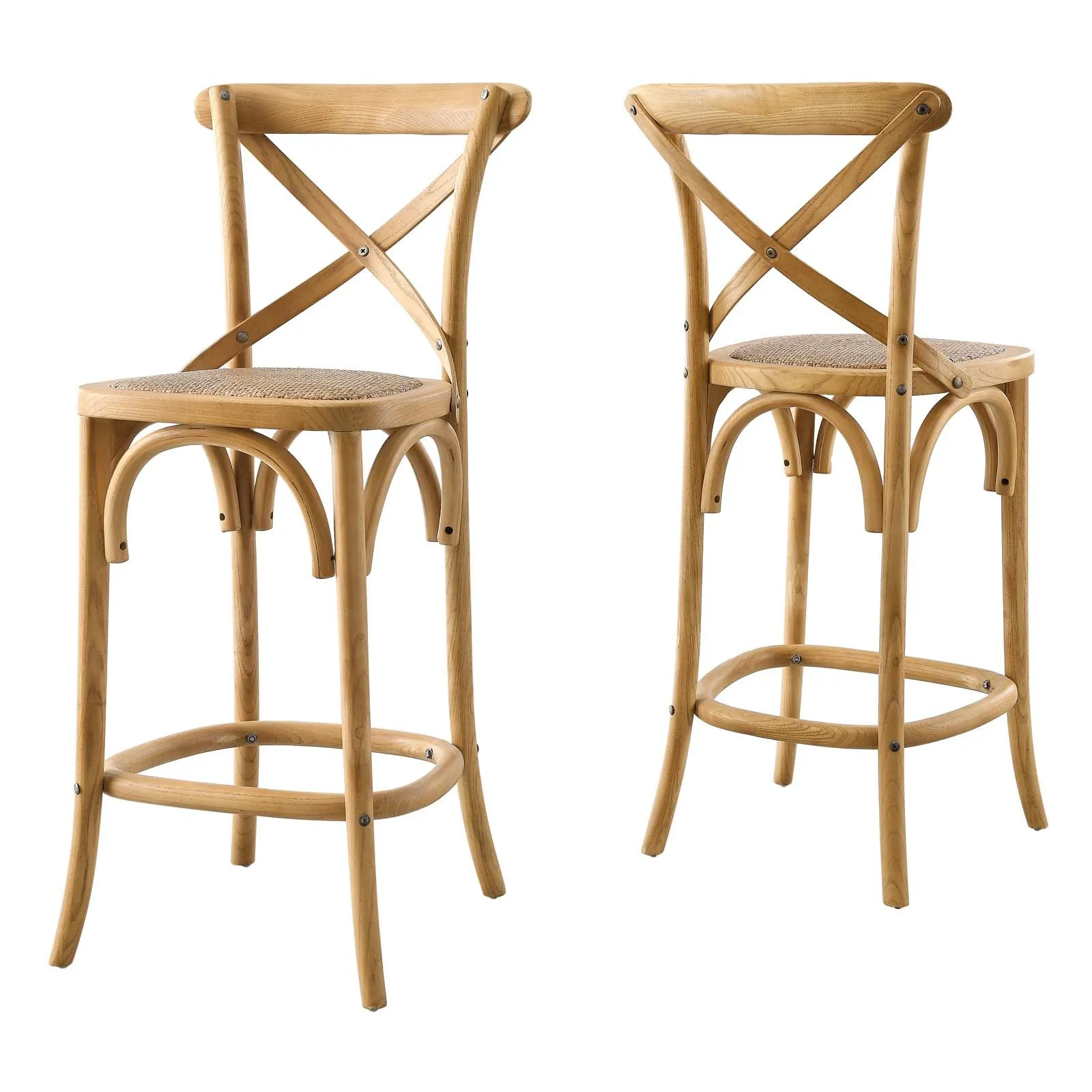 Gear Counter Stool Natural EEI-5667-NAT