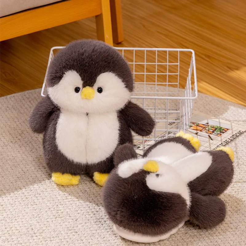 Happy Feet | Kawaii Penguin Plush Slippers