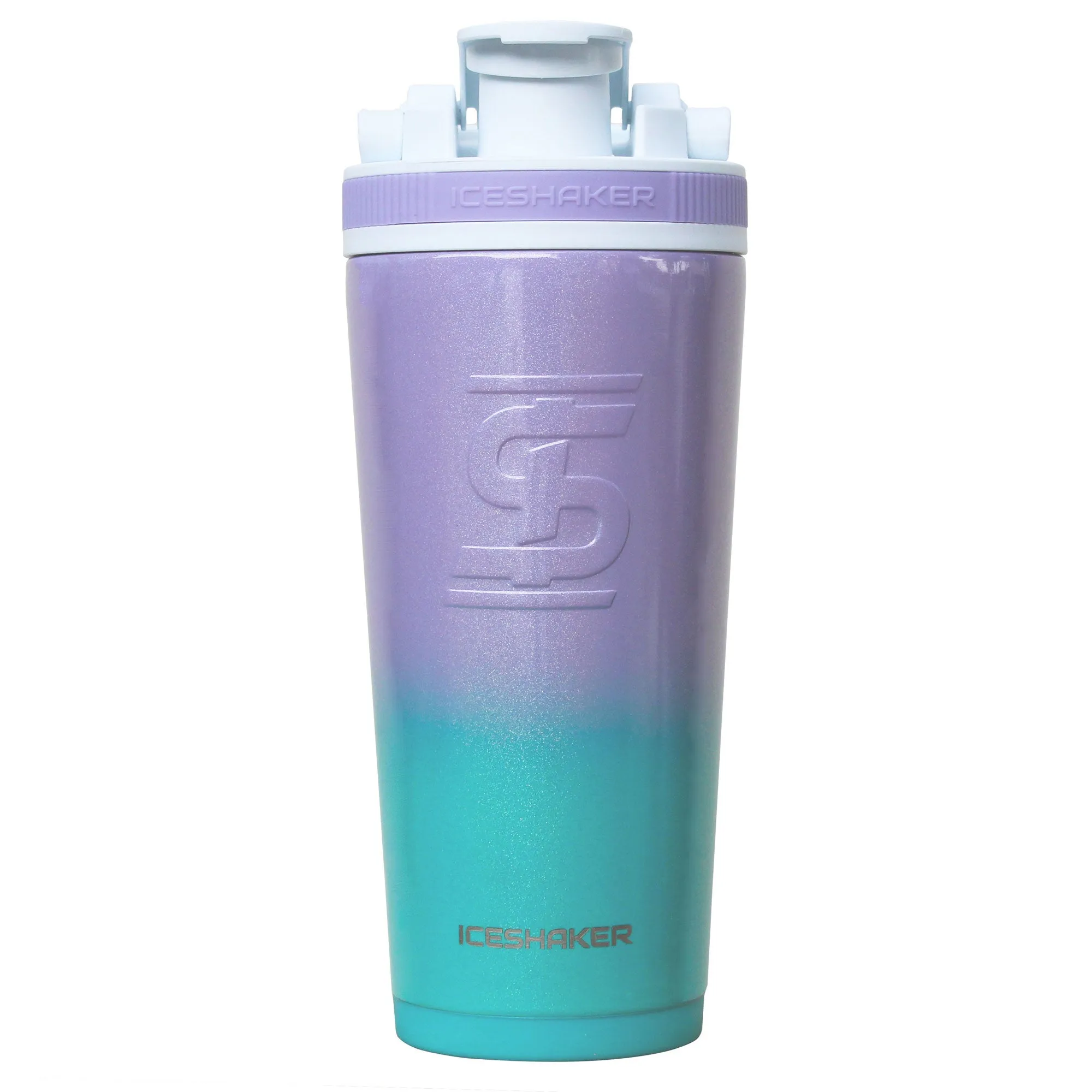 Ice Shaker Ombre Series 26oz Shaker Bottle - Mermaid