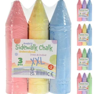 Koopman Mega Colour Chalk Set of 3