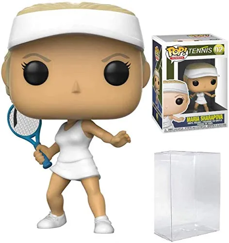 Maria Sharapova Tennis Vinyl Figure (Includes Compatible Ecotek Plastic Pop Box Protector Case)…