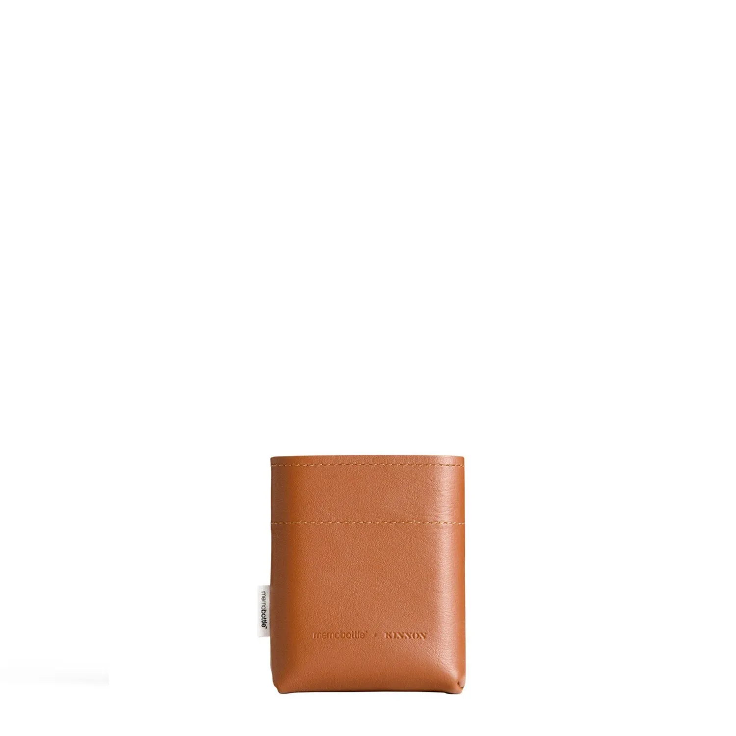 memobottle | sleeve A7 leather | tan - DC