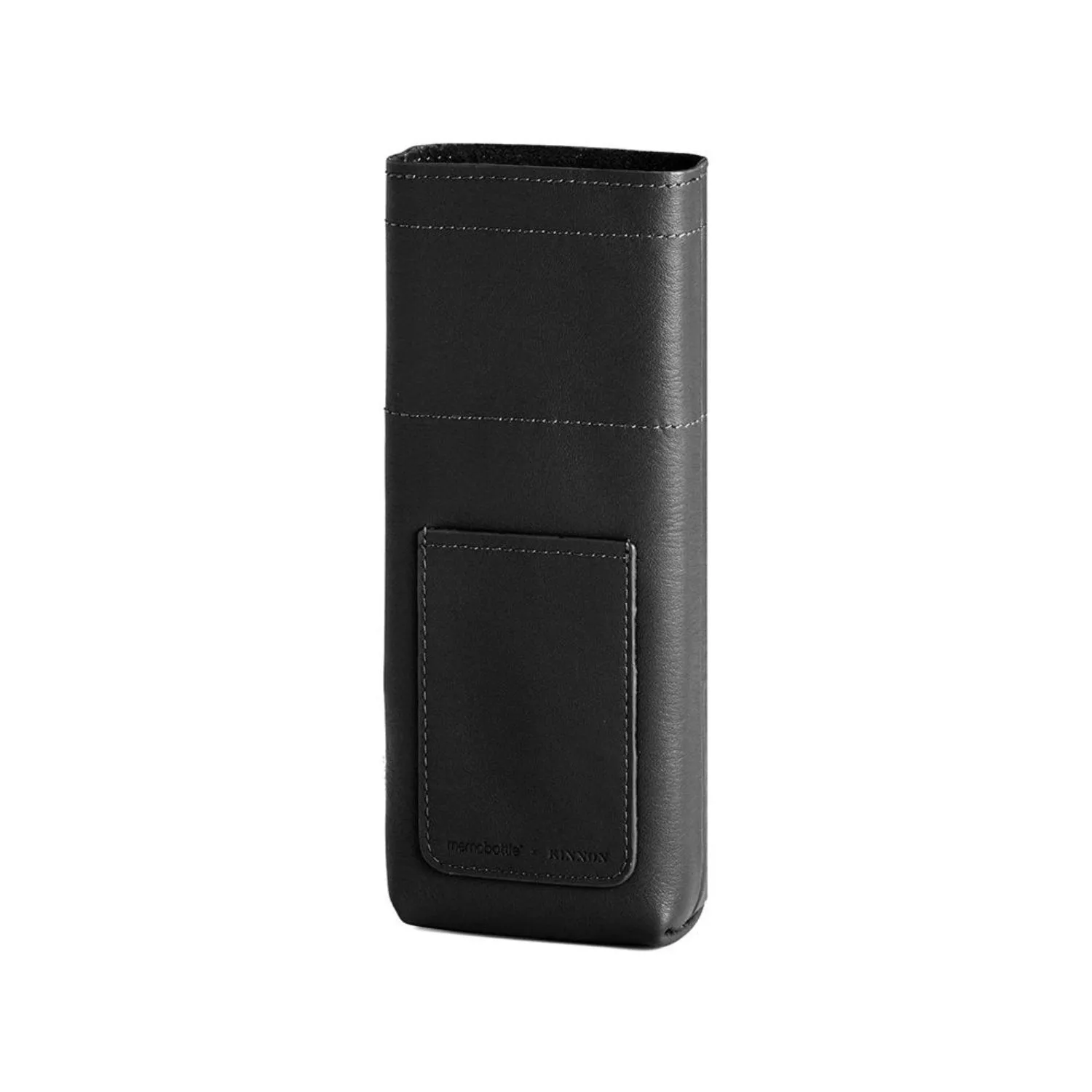 memobottle | sleeve slim leather | black - DC