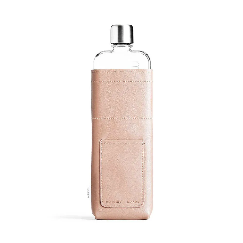 memobottle | sleeve slim leather | nude - DC