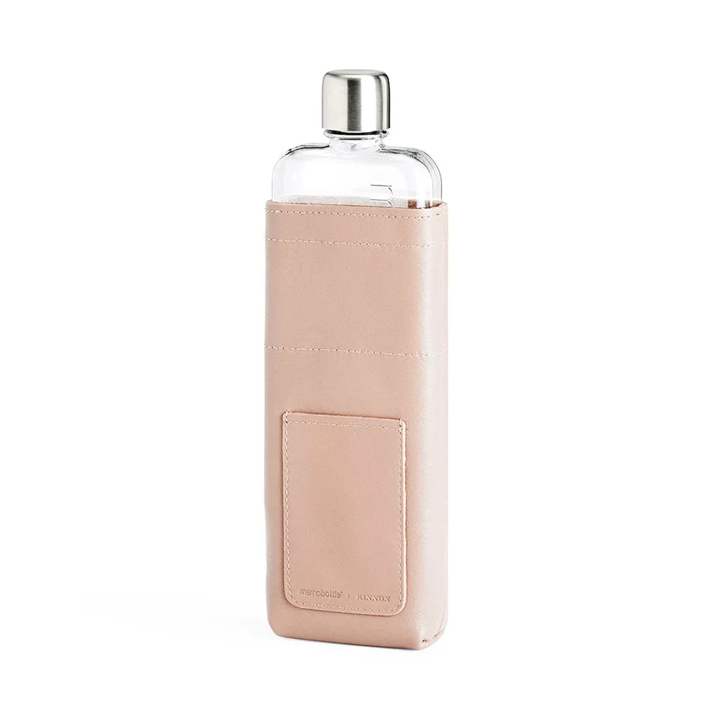 memobottle | sleeve slim leather | nude - DC