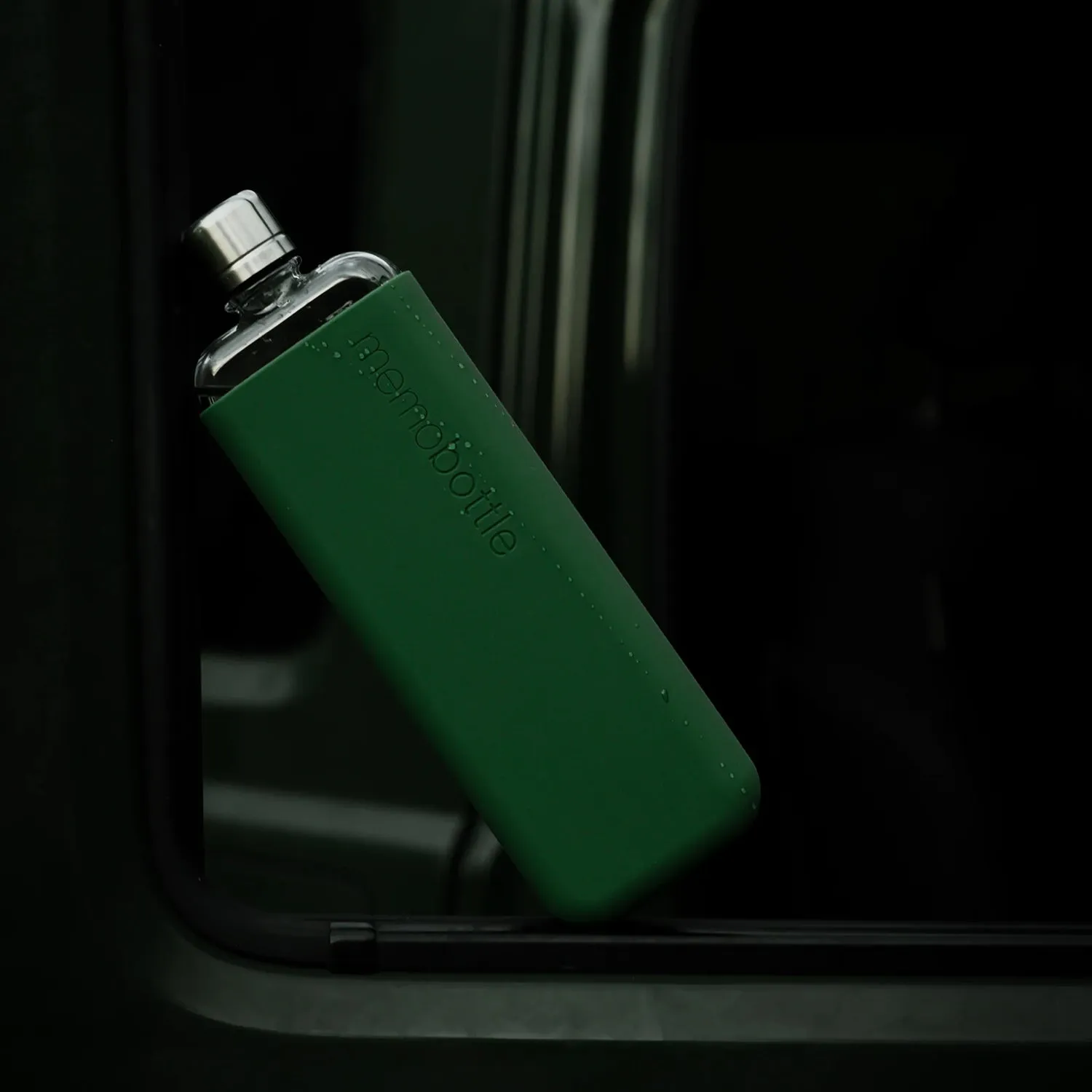 memobottle | sleeve slim silicone | moss green