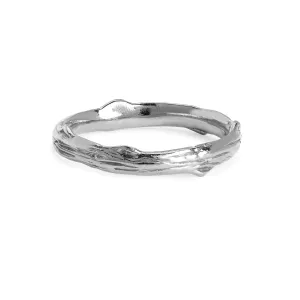 Men's Rose Thorn Solid Band