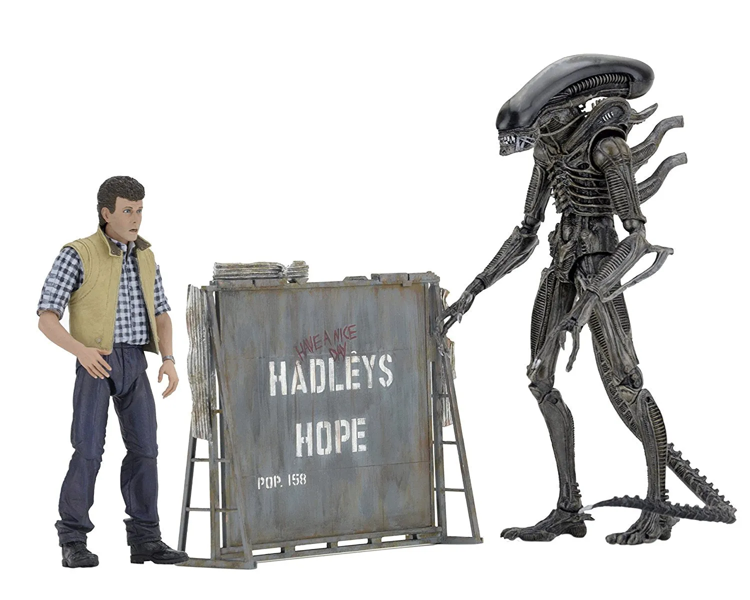 NECA - Aliens Hadley's Hope Deluxe Action Figure 2 Pack