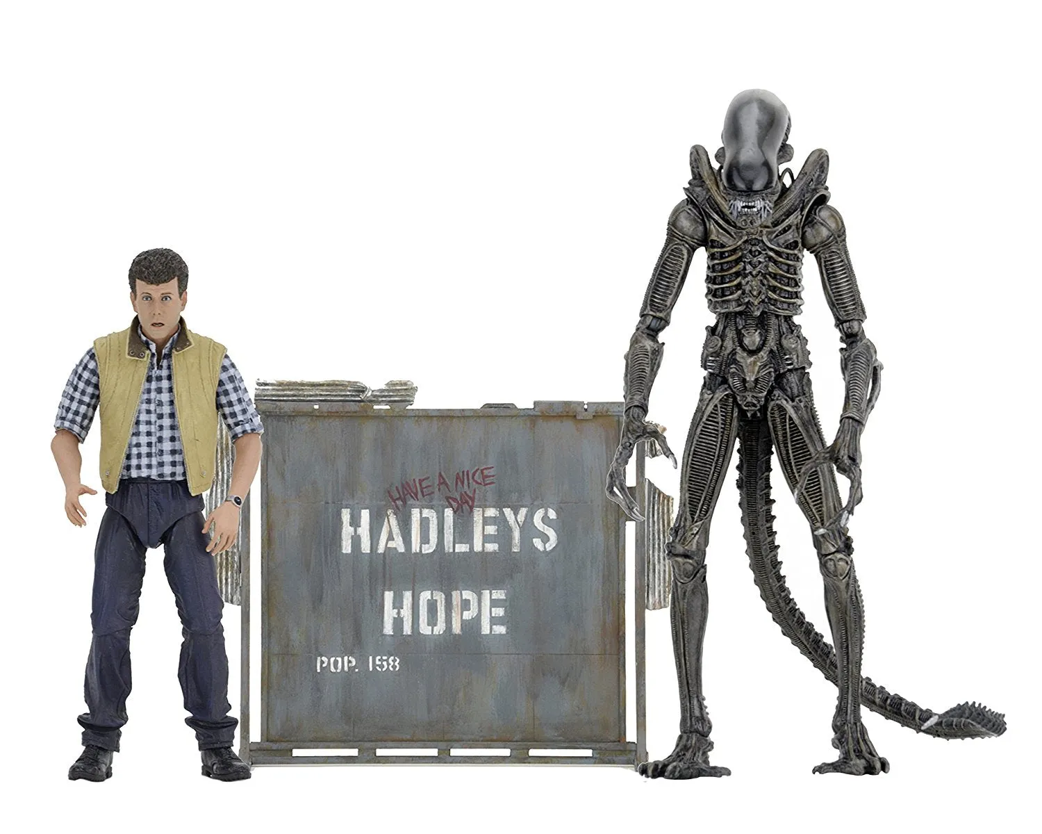 NECA - Aliens Hadley's Hope Deluxe Action Figure 2 Pack