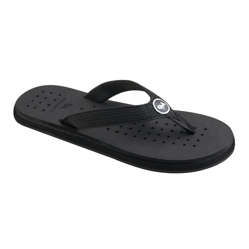 Neeman's Eco Flip Flops for Men | Coal Black