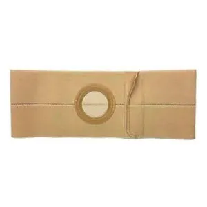 Nu-Form Beige Support Belt 4" Center Opening 6" Wide 32" - 35" Waist Medium