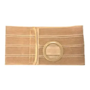 Nu-Hope Nu-Form™ Support Belt, 2-3/4" Stoma, 8" Wide, Left, 1-1/2" From Bottom, Medium (32" to 36" Waist), Beige