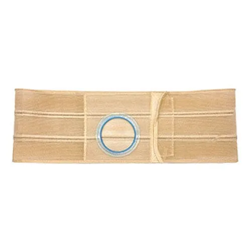 Nu-Hope Support Belt, Original Flat Panel, 2-1/4" Stoma, 6" Wide, Right, 1" From Bottom, 2XL (47" to 52" Waist), Beige