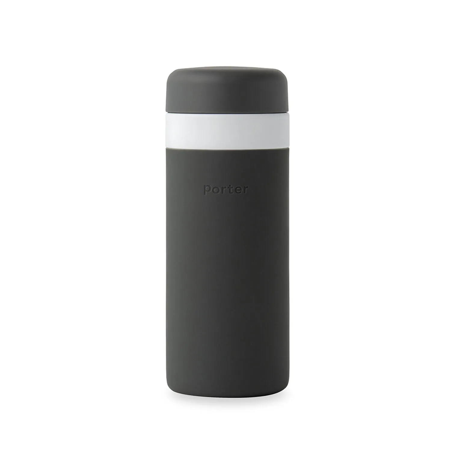 porter | ceramic insulated bottle | charcoal - LC