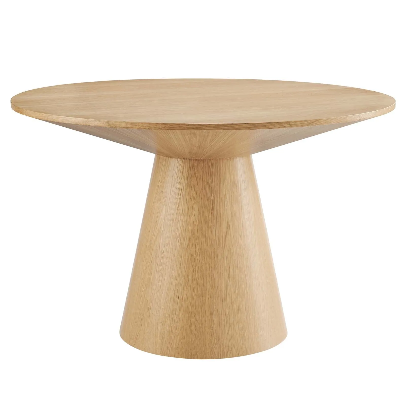 Provision 47" Round Dining Table Oak EEI-6102-OAK