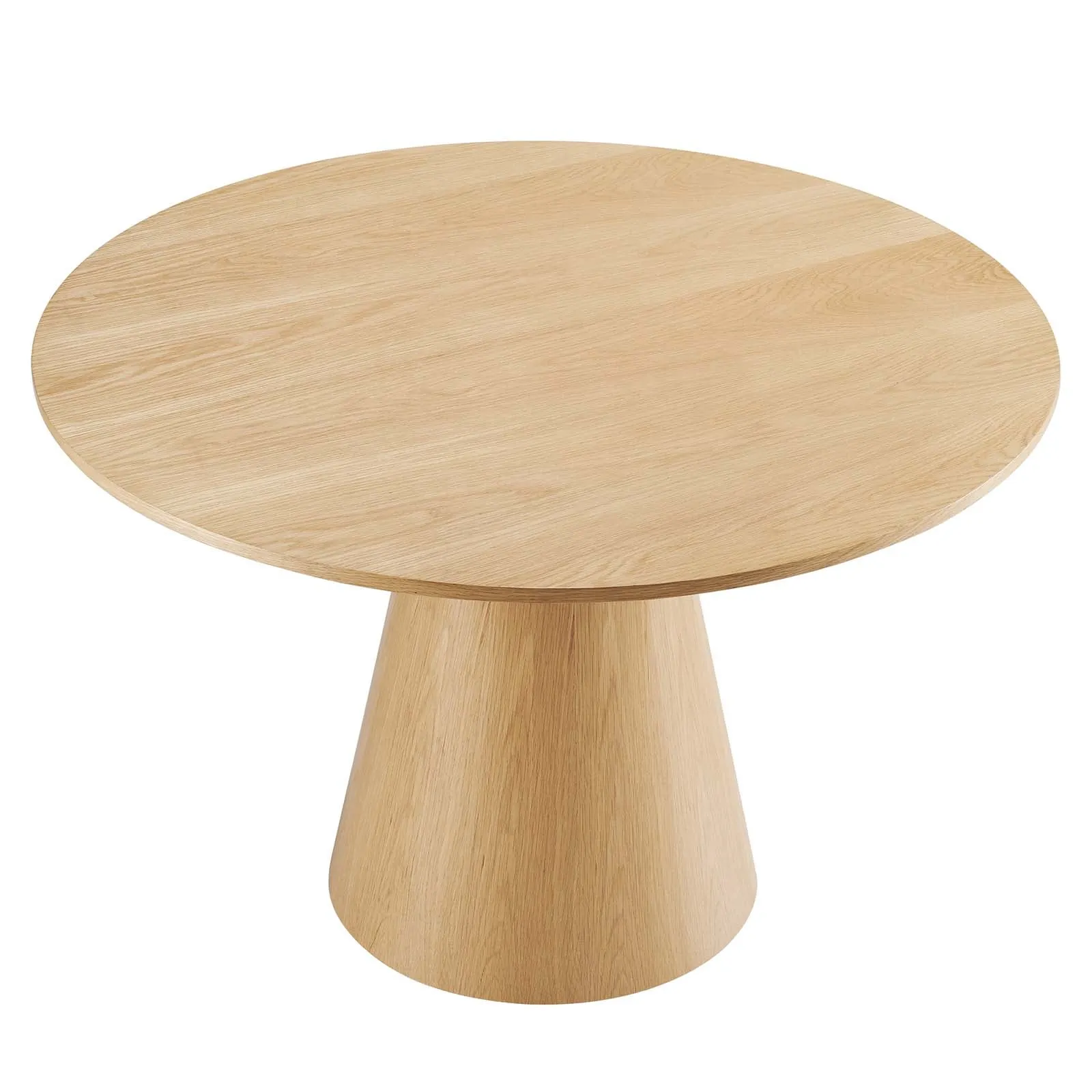 Provision 47" Round Dining Table Oak EEI-6102-OAK