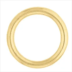 Solid Rings-Nickel Plated and Brass Plate