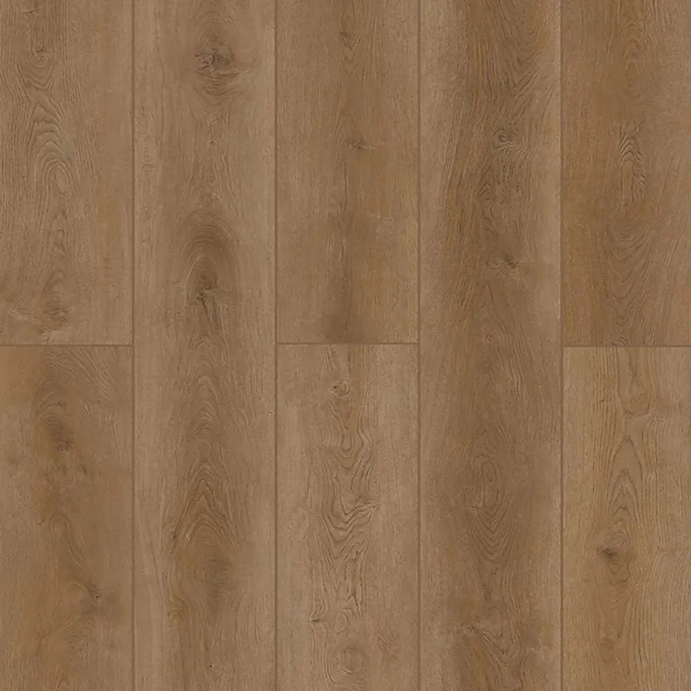 SPC Luxury Vinyl Flooring, Click Lock Floating, Fortress Dawn, 9" x 72" x 6.5mm, 20 mil Wear Layer - Indoor Delight Collection (22.65SQ FT/ CTN)