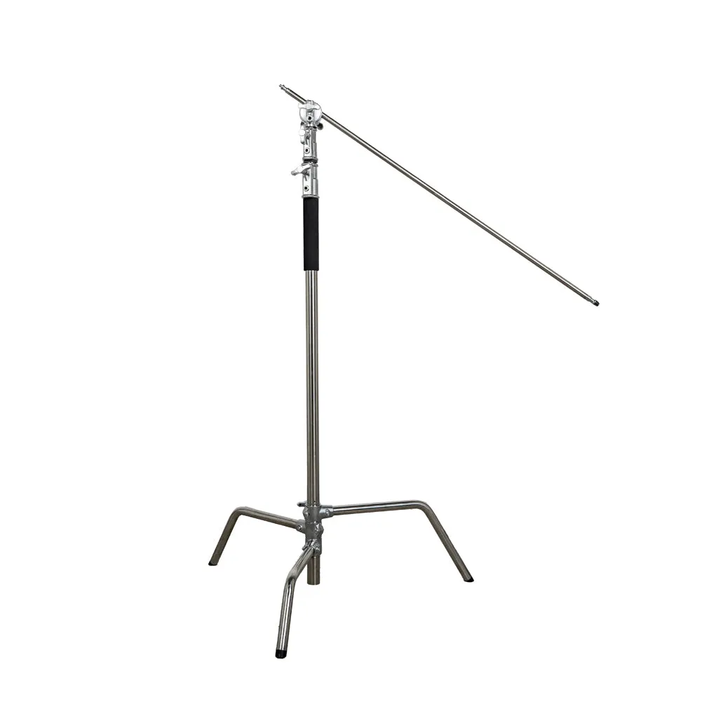 Stainless Steel Heavy Duty Photographic C-Stand With Boom Arm (20kg Load)