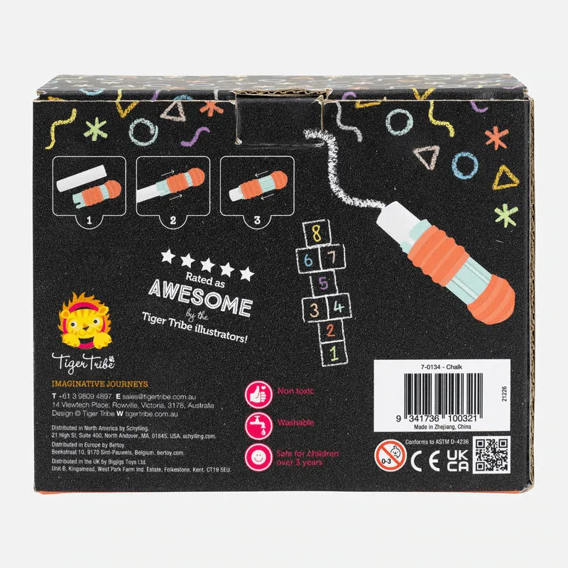 Tiger Tribe Chalk Stationery